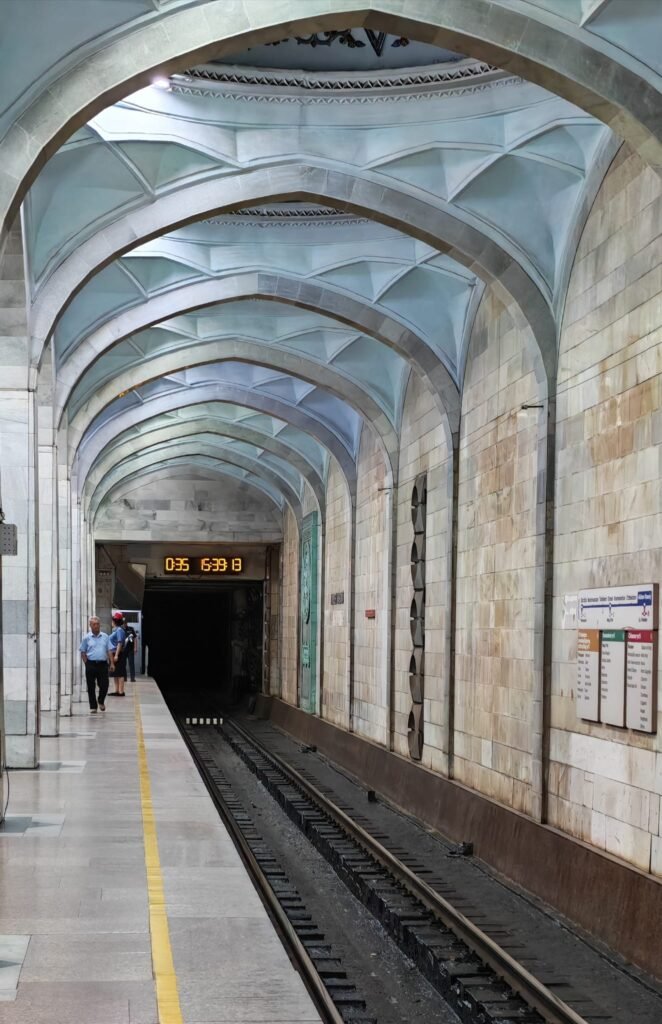Esperando el metro